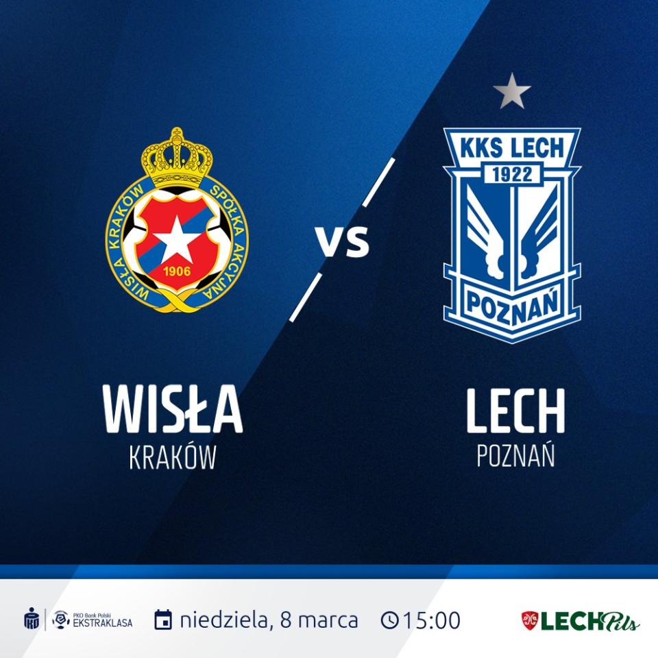 Wisła Kraków - Lech Poznań 1:1 (08.03.2020)