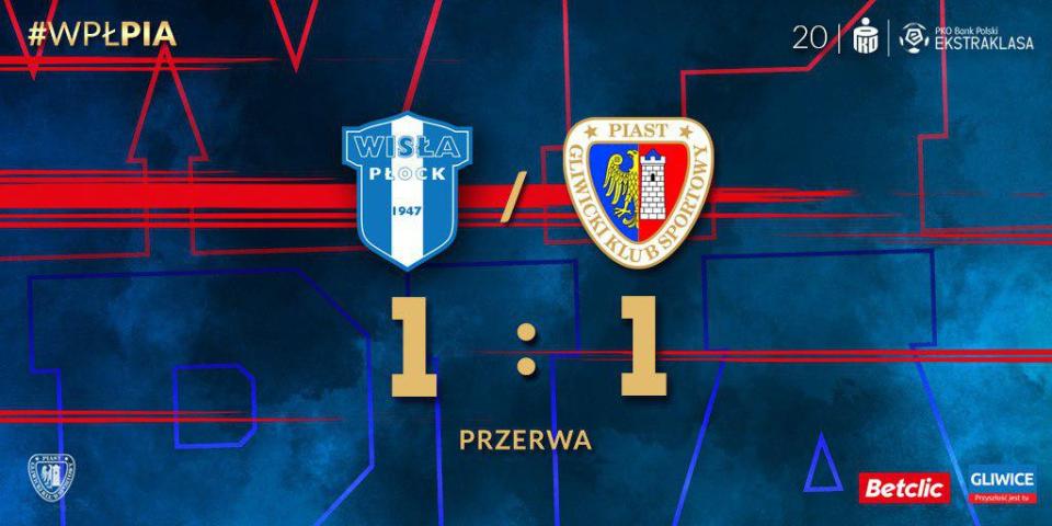 Wisła Płock - Piast Gliwice 2:1, 21.12.2019