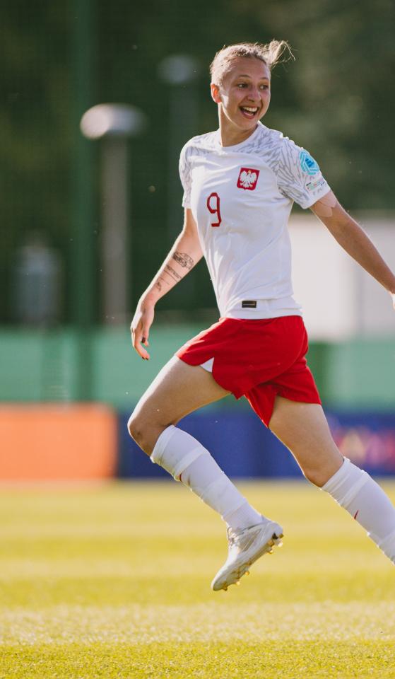 Julia Gutowska w meczu Szwecja - Polska 0:5 U19 kobiety (21.06.2025)