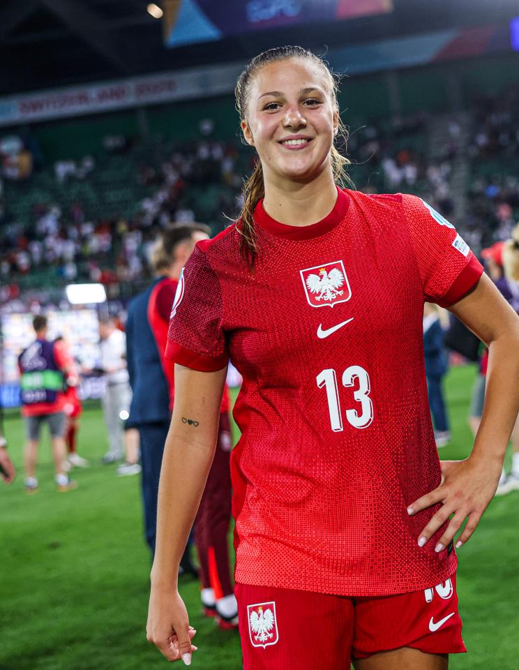 Emilia Szymczak (Niemcy - Polska 2:0 kobiety, 04.07.2025)