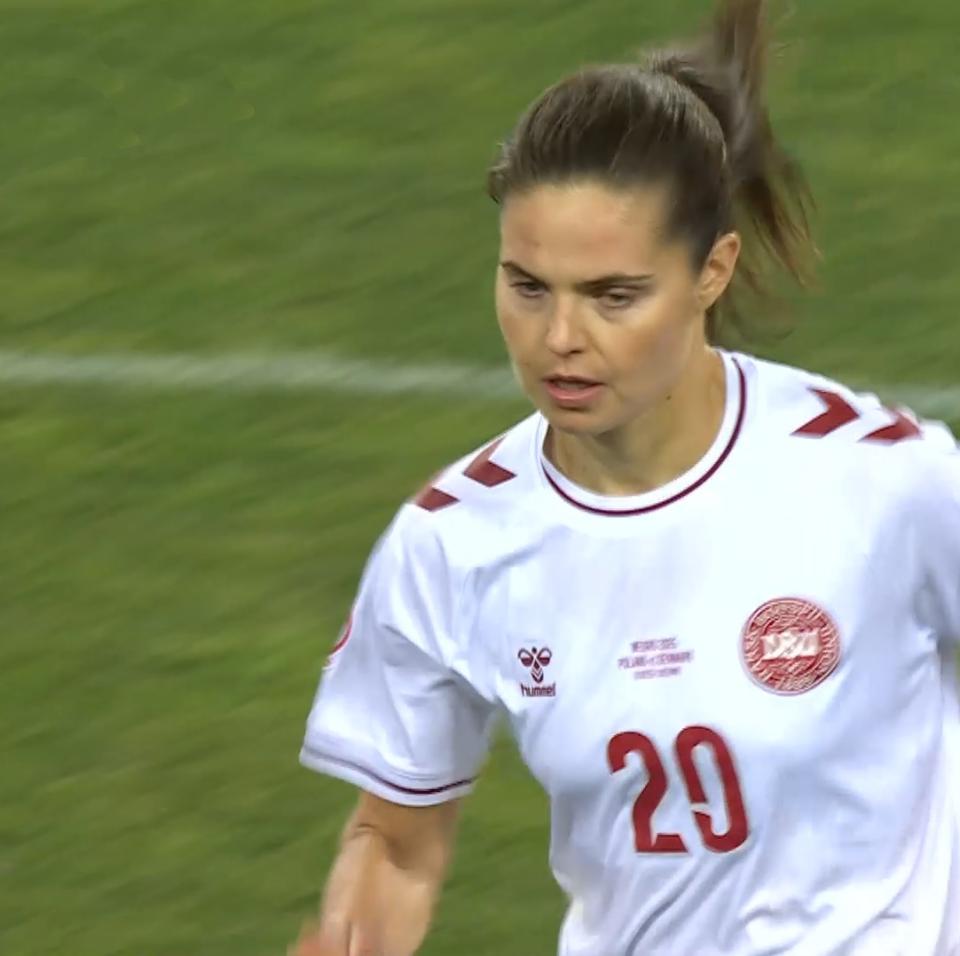 Signe Bruun (Polska - Dania 3:2 kobiety, 12.07.2025)
