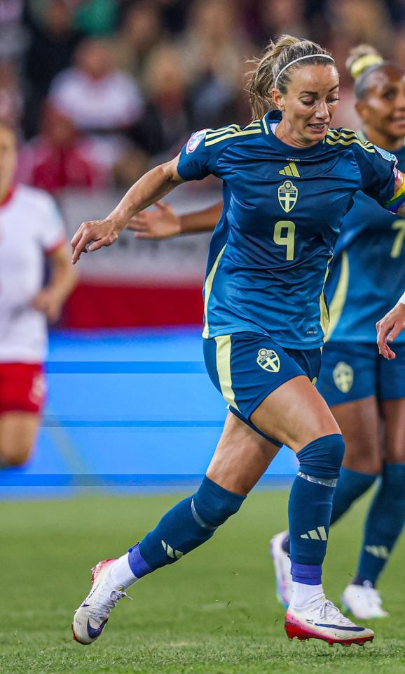 Kosovare Asllani (Polska - Szwecja 0:3 kobiety, 08.07.2025)
