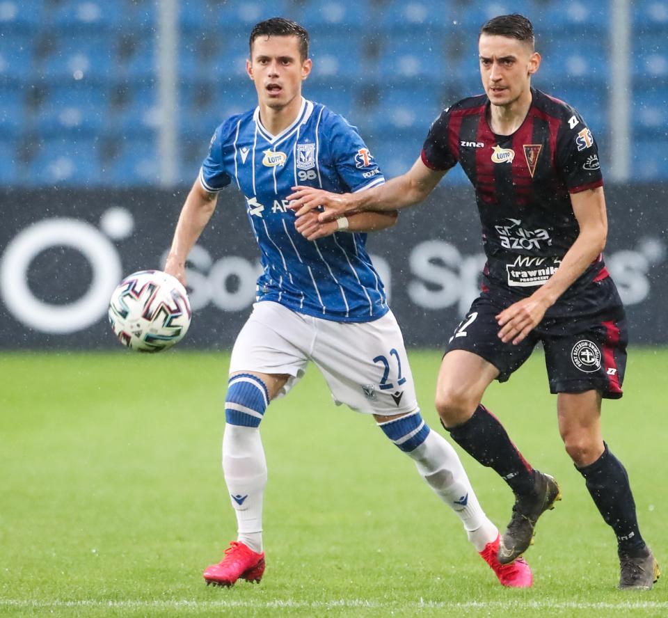 Lech Poznań - Pogoń Szczecin 0:0, 24.06.2020 David Stec