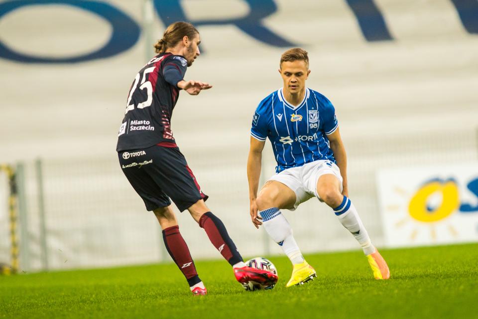 Lech Poznań - Pogoń Szczecin 4:0, 09.06.2020 Robert Gumny