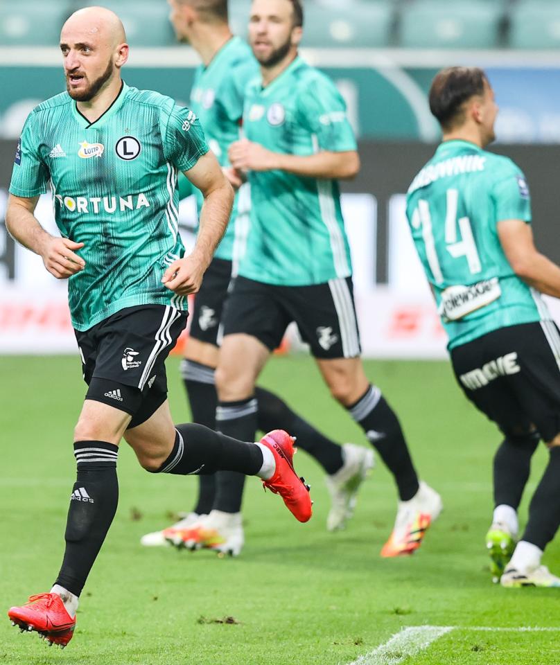 Legia Warszawa - Cracovia 2:0, 11.07.2020 Walerian Gwilia