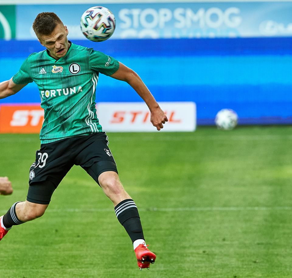 Legia Warszawa - Piast Gliwice 1:1, 27.06.2020 Maciej Rosołek