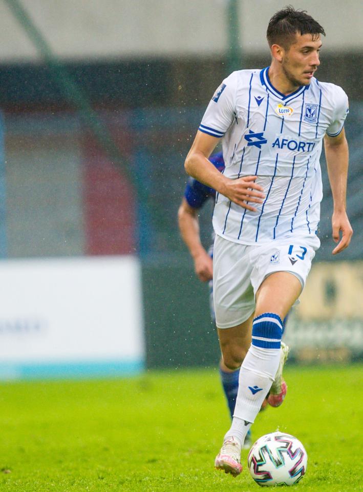 Piast Gliwice - Lech Poznań 0:2, 20.06.2020 Jakub Moder