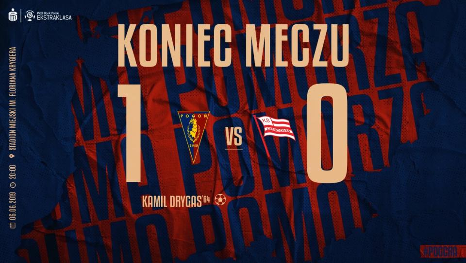 Pogoń Szczecin - Cracovia 1:0, 06.06.2020