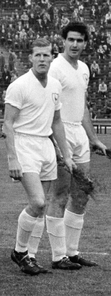 Maurice Norman (Górnik Zabrze - Tottenham Hotspur 4:2, 13.09.1961)