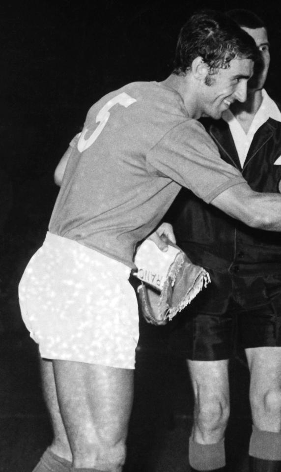 Bernard Bosquier (do meczu Górnik Zabrze - Olympique Marsylia 1:1, 29.09.1971)