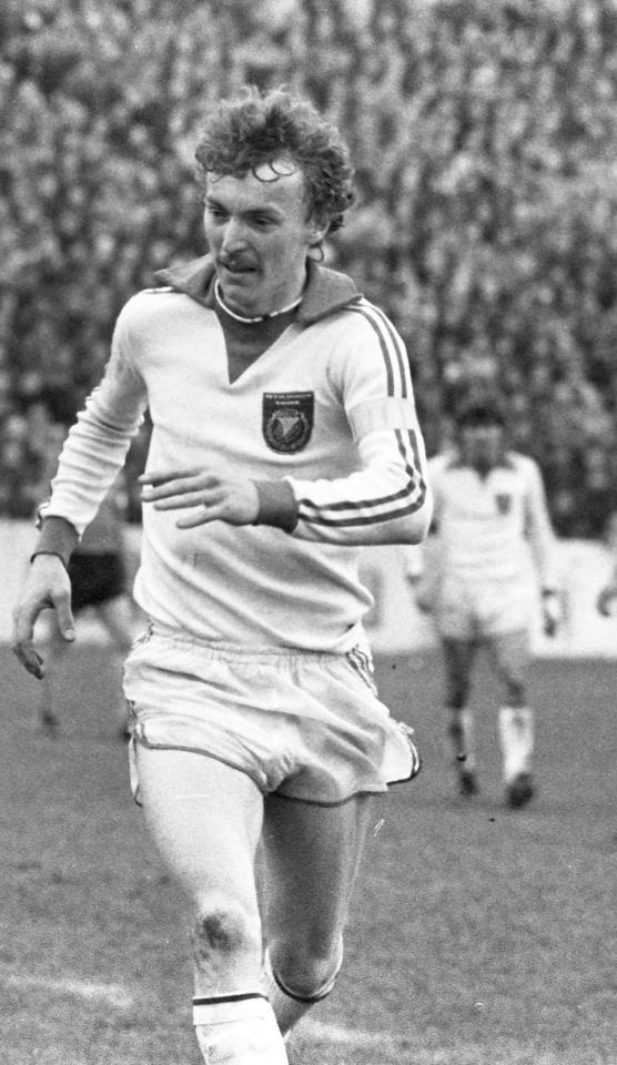 Widzew Łódź - AS Saint-Étienne 2:1, 19.09.1979 Zbigniew Boniek do porównań