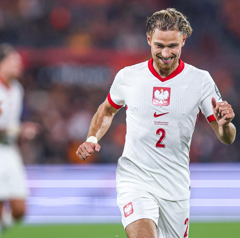 Holandia - Polska 1:1, 04.09.2025 Matty Cash