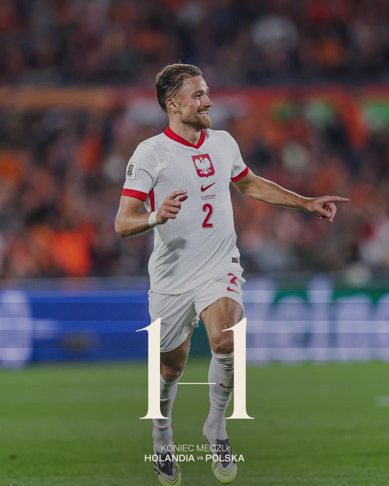 Holandia - Polska 1:1, 04.09.2025