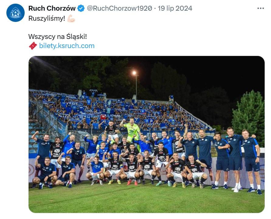 Odra Opole - Ruch Chorzów 0:2, 19.07.2024