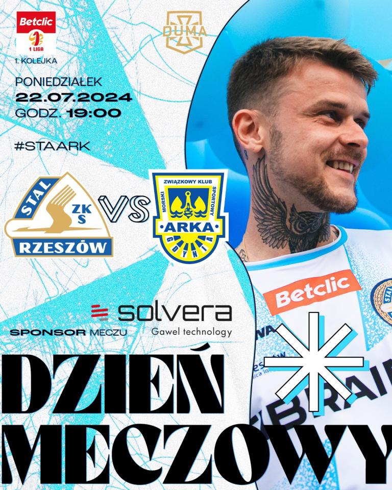 Stal Rzeszów - Arka Gdynia 1:0, 22.07.2024