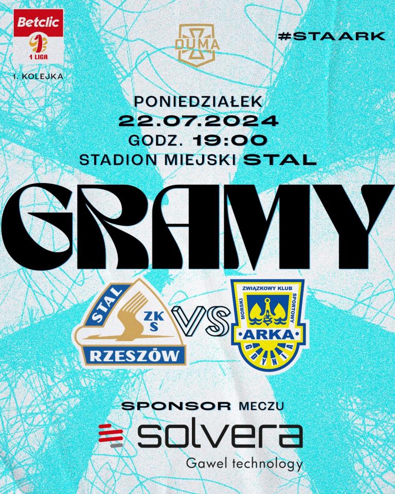 Stal Rzeszów - Arka Gdynia 1:0, 22.07.2024