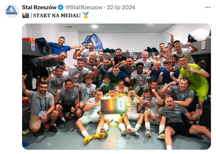 Stal Rzeszów - Arka Gdynia 1:0, 22.07.2024