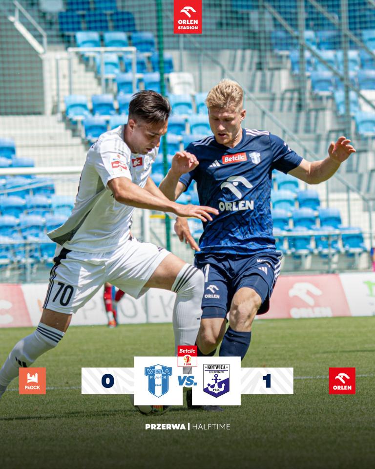 Wisła Płock - Kotwica Kołobrzeg 1:1, 21.07.2024