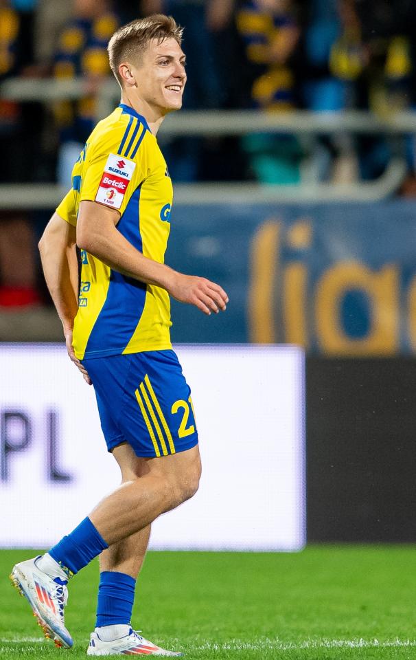 Kacper Skóra (Arka Gdynia - ŁKS Łódź 2:1, 29.07.2024)