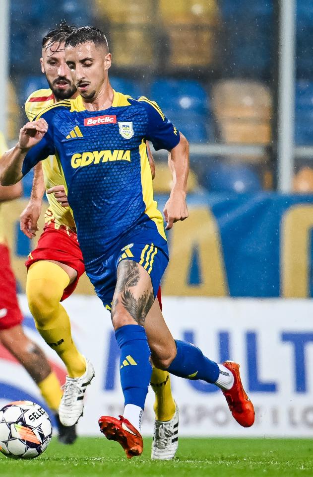 João Oliveira (Arka Gdynia - Znicz Pruszków 1:1, 09.08.2024)