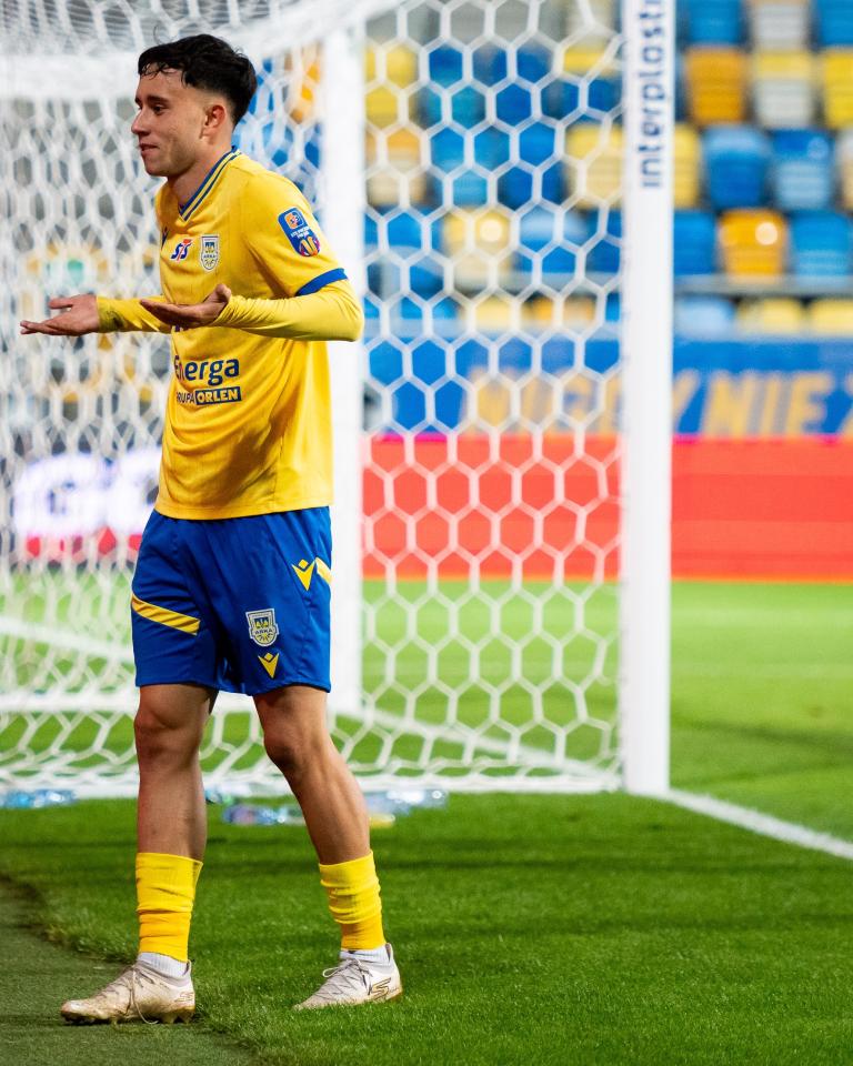 Arka Gdynia - Motor Lublin 1:0 pd., 25.09.2025 Kamil Jakubczyk