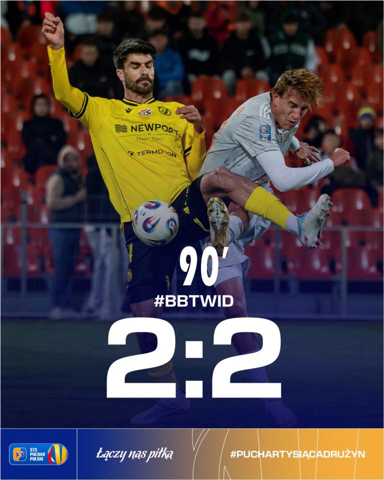 Bruk-Bet Termalica Nieciecza - Widzew Łódź 2:2, k. 4:5, 24.09.2025