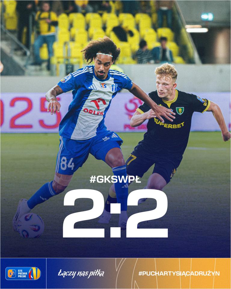 GKS Katowice - Wisła Płock 4:2 pd., 23.09.2025