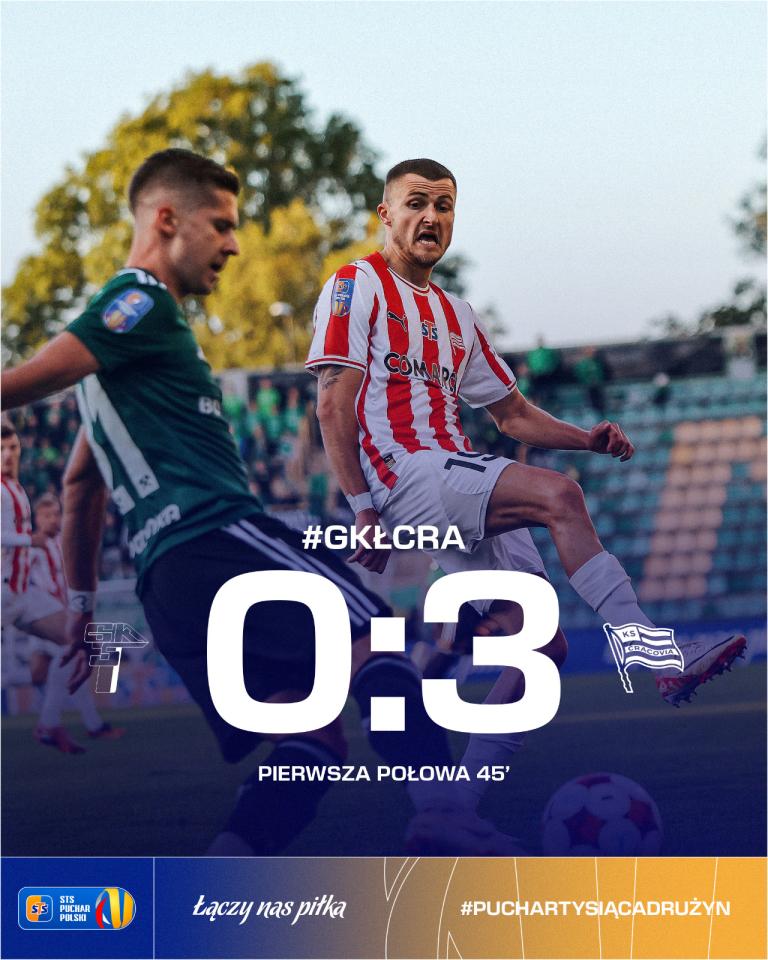 Górnik Łęczna - Cracovia 1:5, 24.09.2025