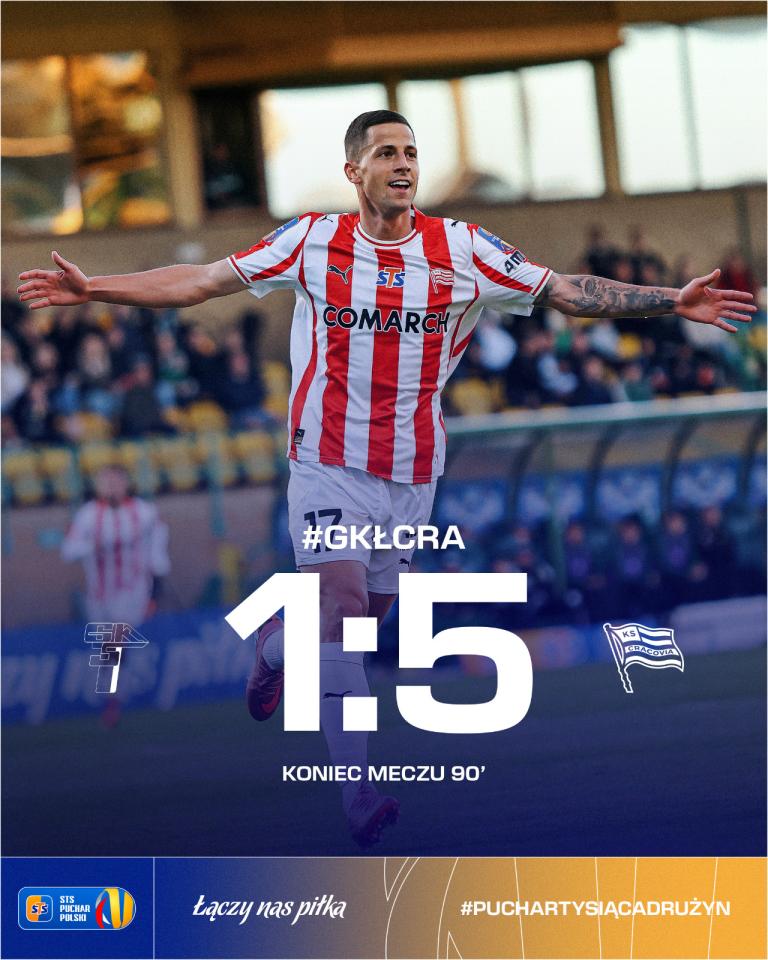 Górnik Łęczna - Cracovia 1:5, 24.09.2025