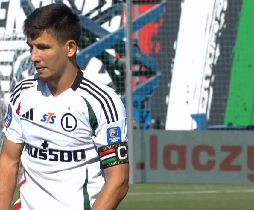 Legia II Warszawa - Górnik Zabrze 0:3, 24.09.2025 Mateusz Możdżeń