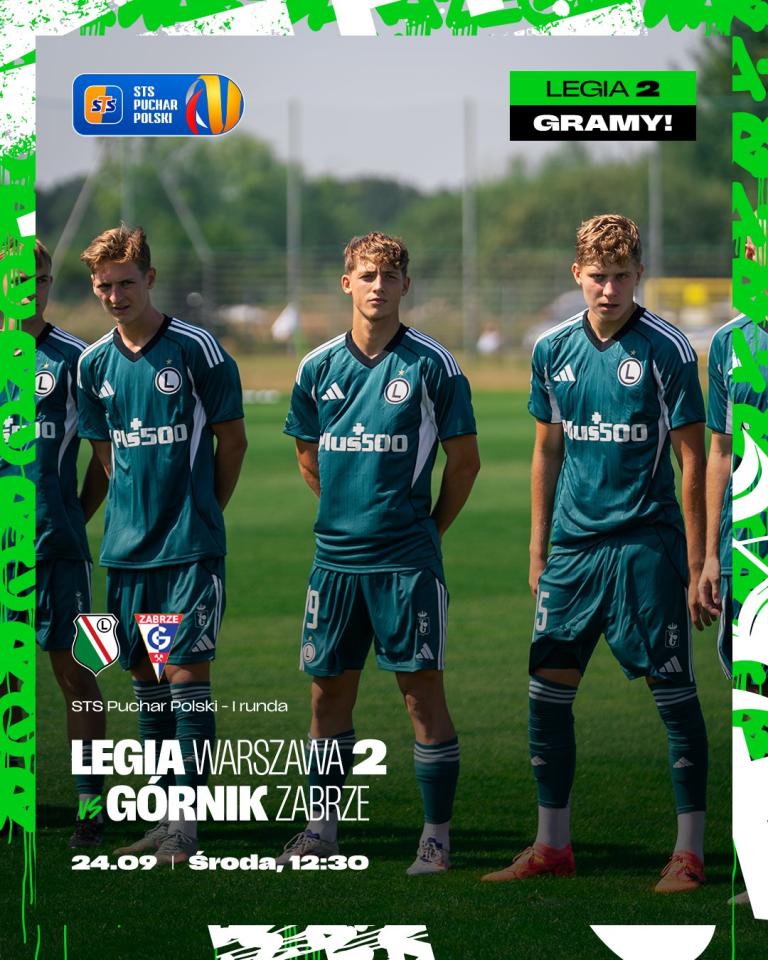 Legia II Warszawa - Górnik Zabrze 0:3, 24.09.2025
