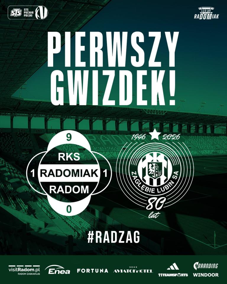 Radomiak Radom - Zagłębie Lubin 0:2 pd., 25.09.2025