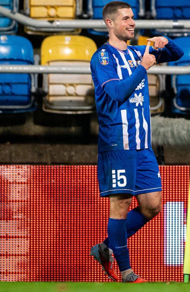 Arka Gdynia - Górnik Zabrze 1:2, 30.10.2025 Kryspin Szcześniak