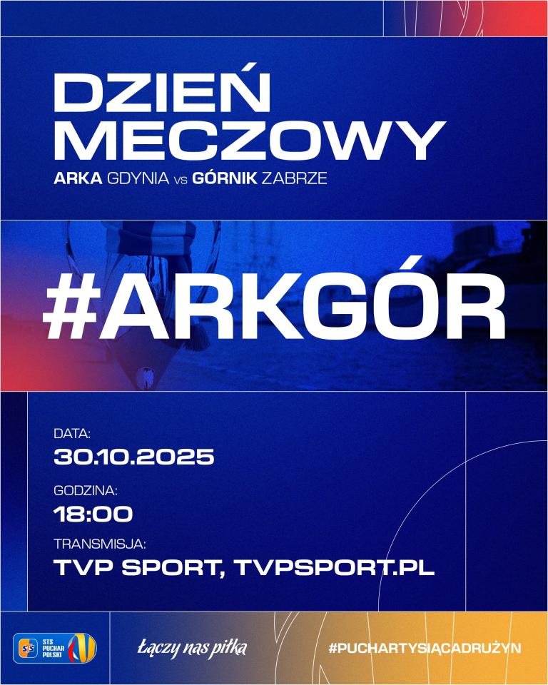 Arka Gdynia - Górnik Zabrze 1:2, 30.10.2025