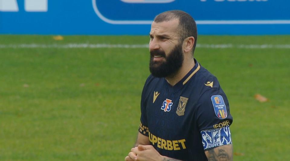 Gryf Słupsk - Lech Poznań 1:2, 30.10.2025 Mikael Ishak