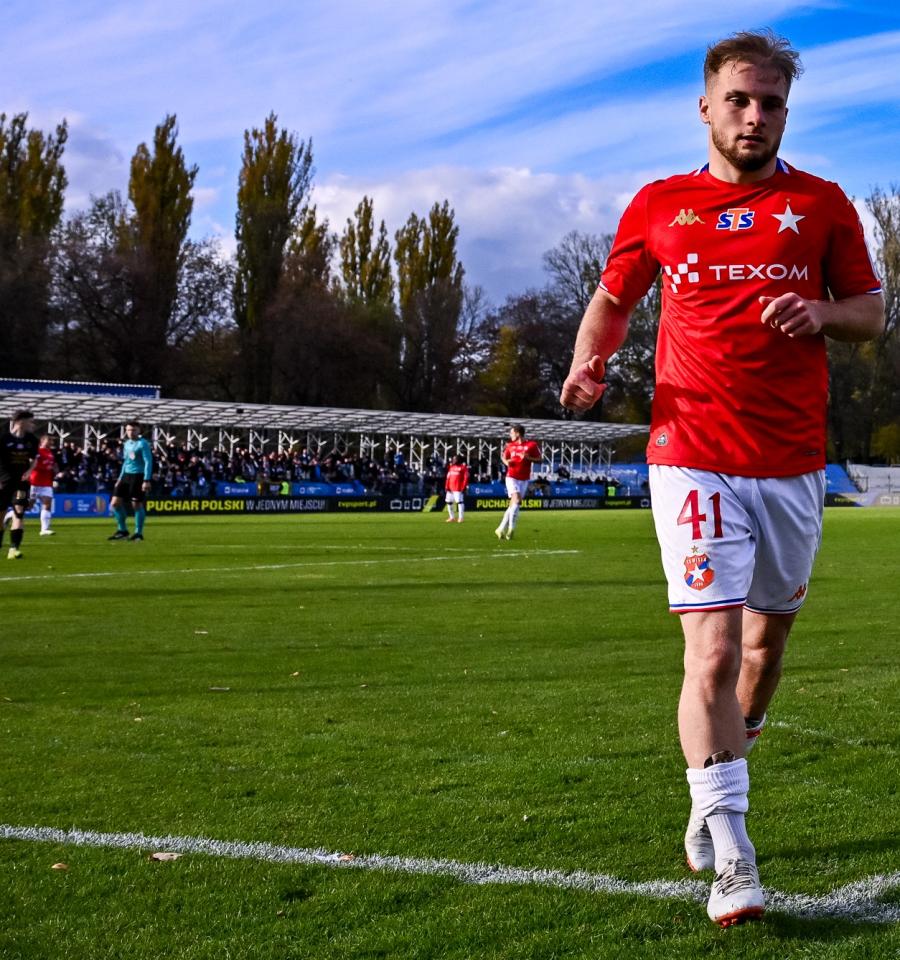 Hutnik Kraków - Wisła Kraków 0:1, 29.10.2025 Kacper Duda