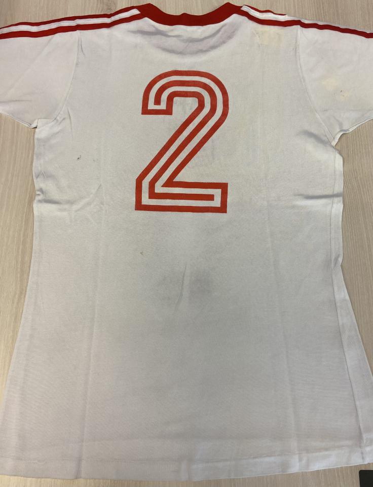 Koszulka z meczu Polska - Holandia 4:1 (10.09.1975)