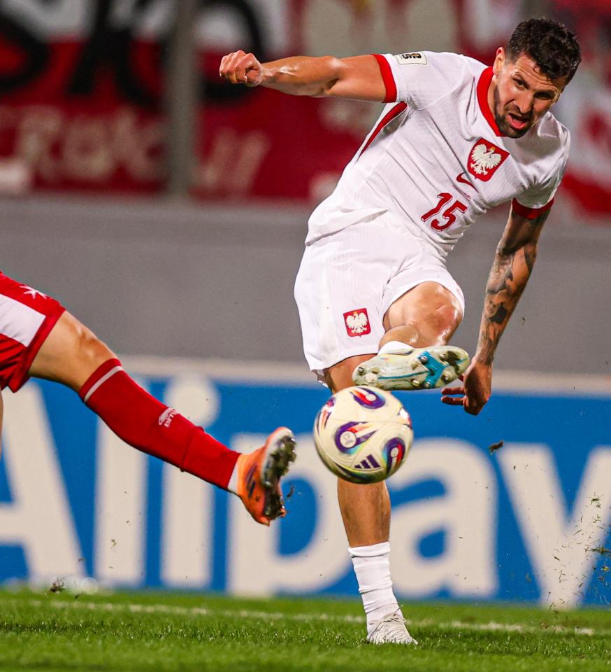 Malta - Polska 2:3, 17.11.2025 Paweł Wszołek