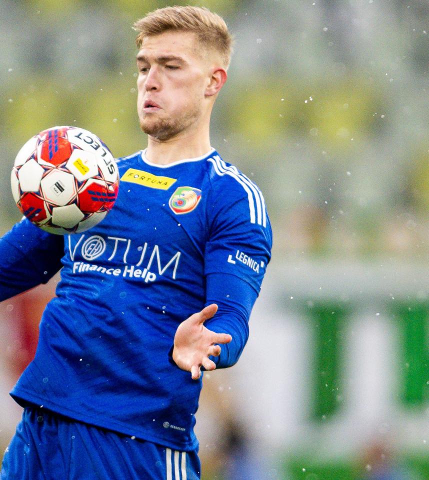 Miedź Legnica - Jagiellonia Białystok 2:3, 30.10.2025 Marcel Mansfeld