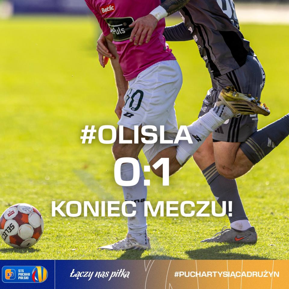 Olimpia Grudziądz - Śląsk Wrocław 0:1, 28.10.2025