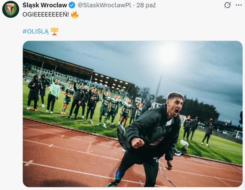 Olimpia Grudziądz - Śląsk Wrocław 0:1, 28.10.2025