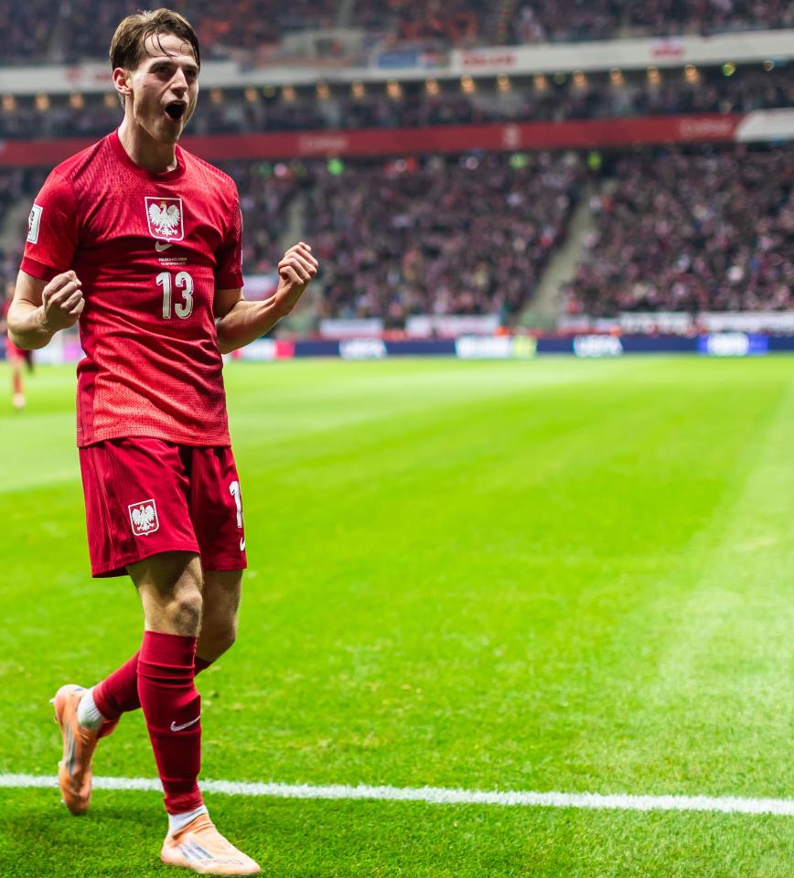 Polska - Holandia 1:1, 14.11.2025 Jakub Kamiński