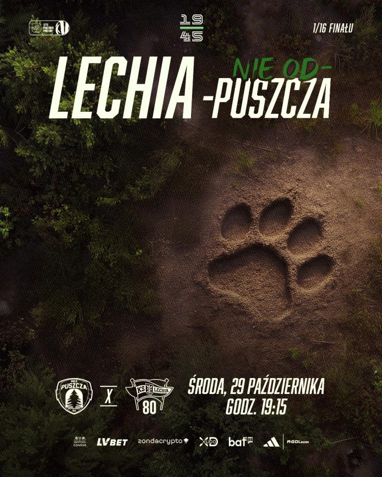 Puszcza Niepołomice - Lechia Gdańsk 1:3 pd., 29.10.2025
