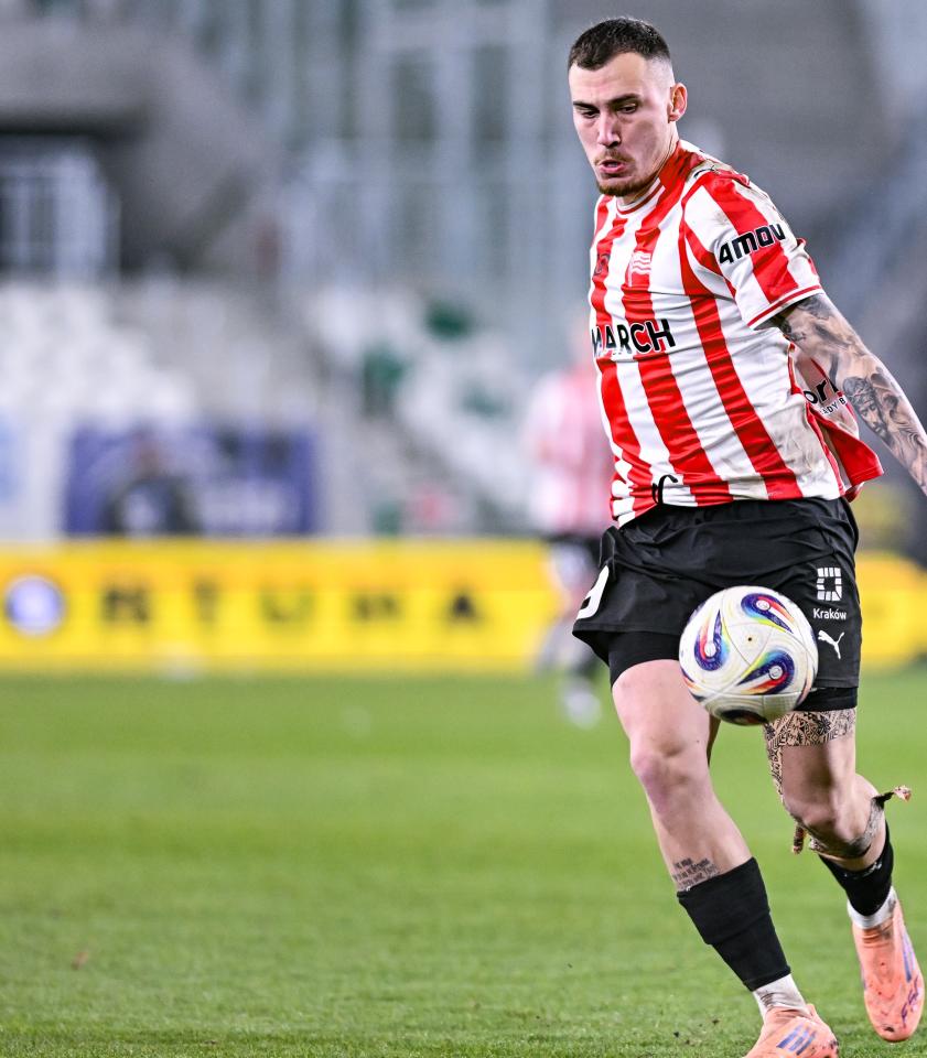 Raków Częstochowa - Cracovia 3:0, 29.10.2025 Filip Stojilković