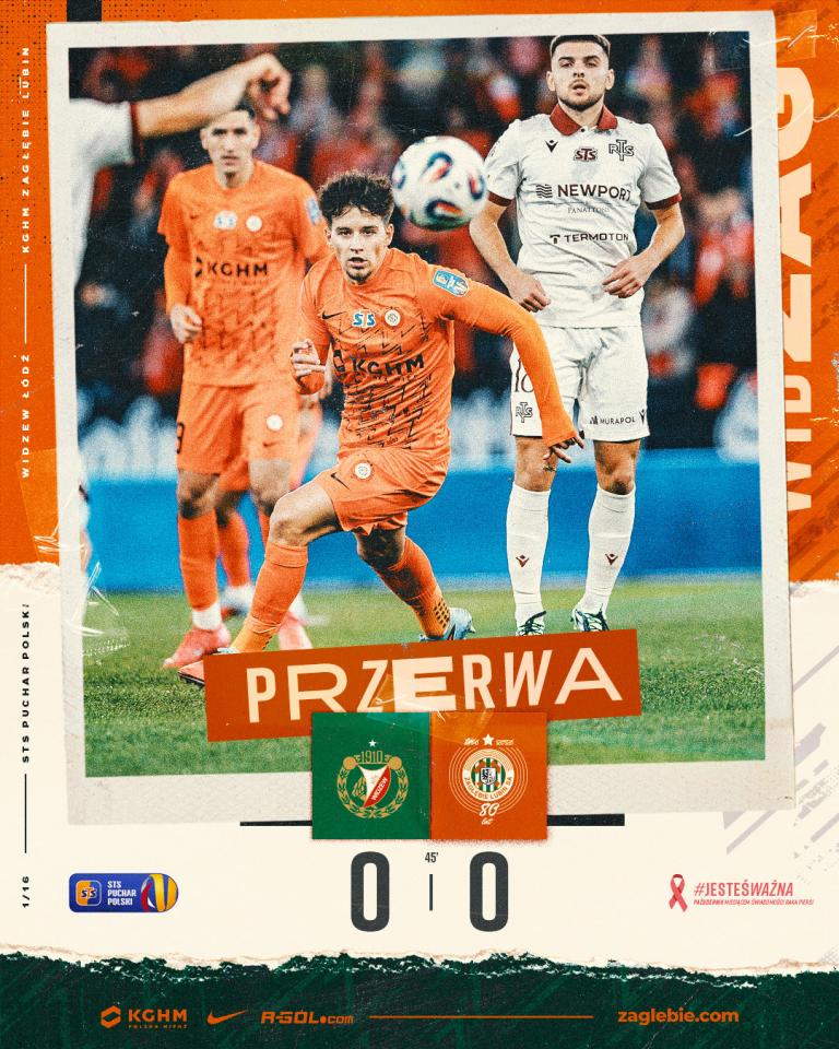 Widzew Łódź - Zagłębie Lubin 1:0 pd., 29.10.2025