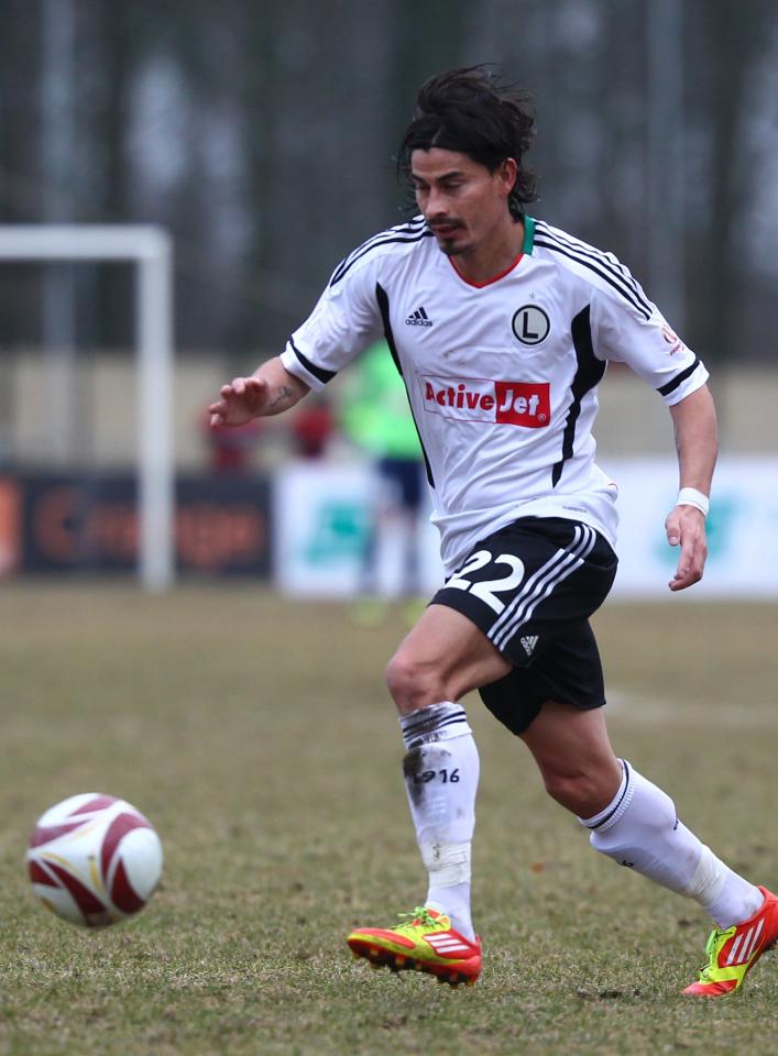 Ismael Blanco (Gryf Wejherowo - Legia Warszawa 0:3, 13.03.2012)