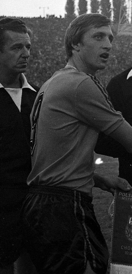 Johan Cruyff (Polska - Holandia 4:1, 10.09.1975)