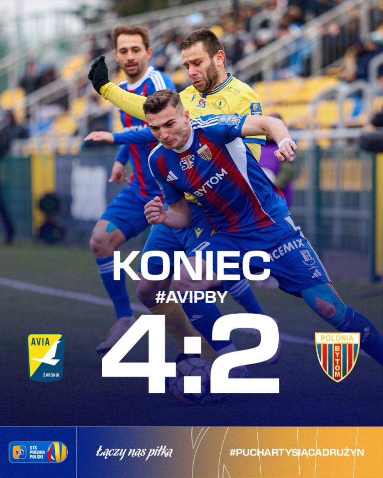 Avia Świdnik - Polonia Bytom 4:2, 03.12.2025