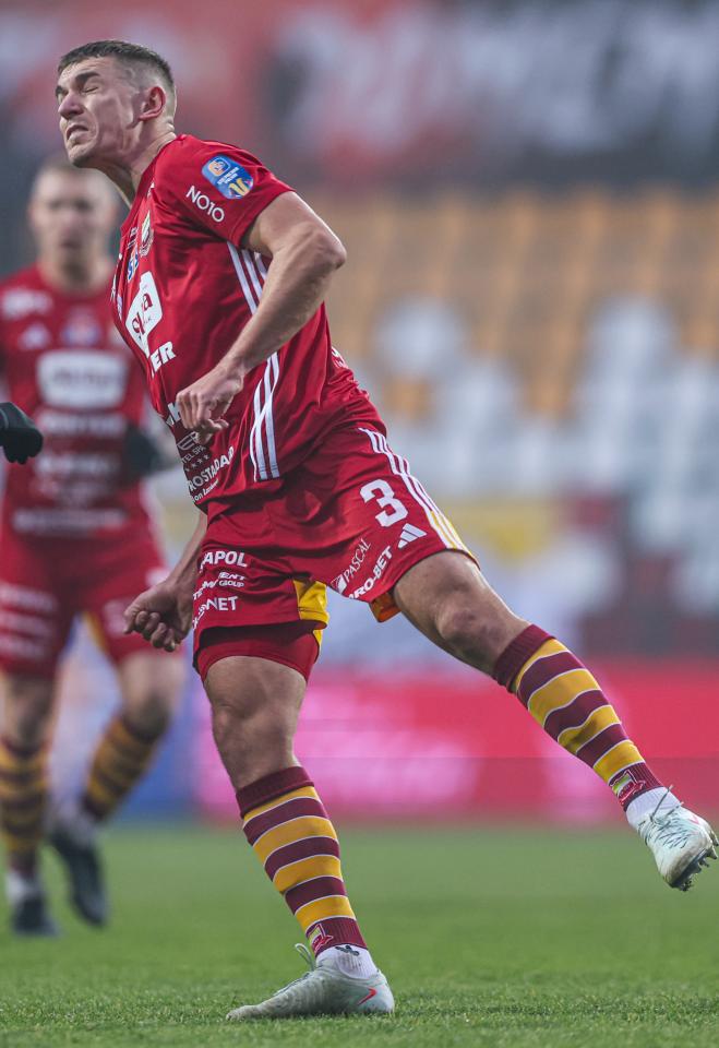 Chojniczanka Chojnice - Korona Kielce 1:1, k. 4-3, 04.12.2025 Dmytro Juchymowicz