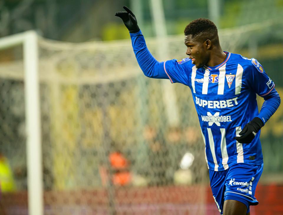 Lechia Gdańsk - Górnik Zabrze 1:3, 02.12.2025 Ousmane Sow